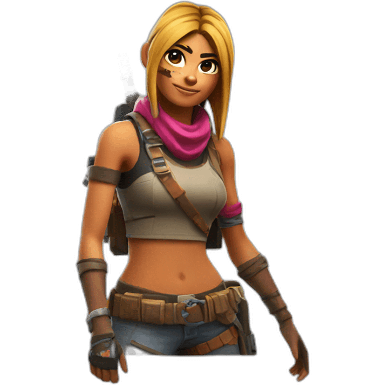 Renegade raider fortnite emoji