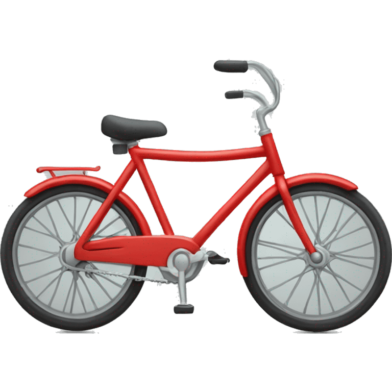 red bycycle emoji