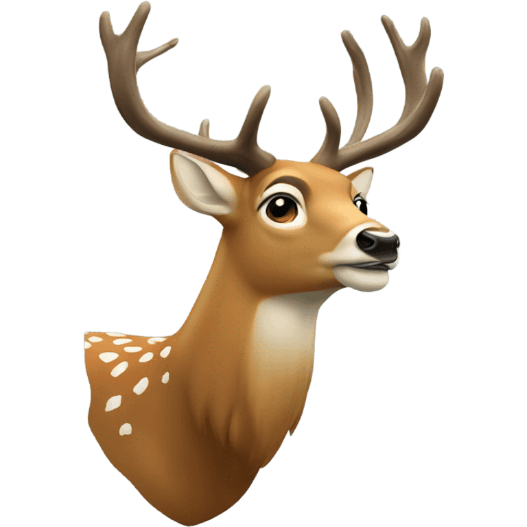 the deer above which is written VOLGA CHAMP emoji