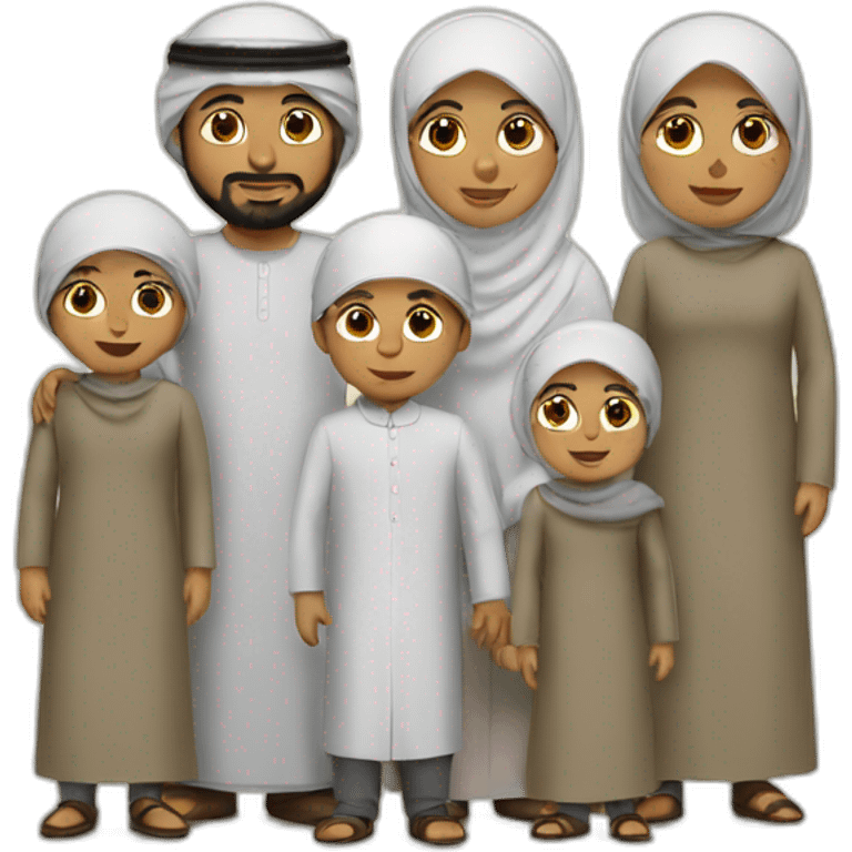 Muslim family emoji