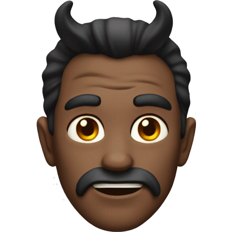 Half devil half man  emoji