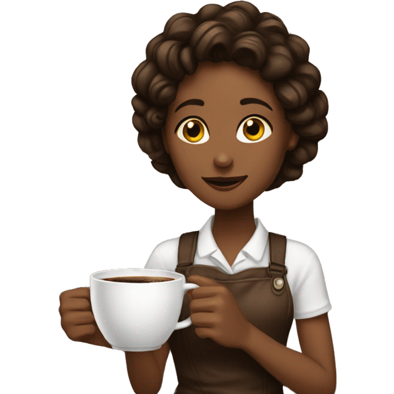 Coffee girls emoji