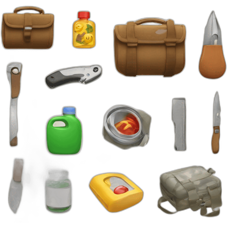 survival kit emoji