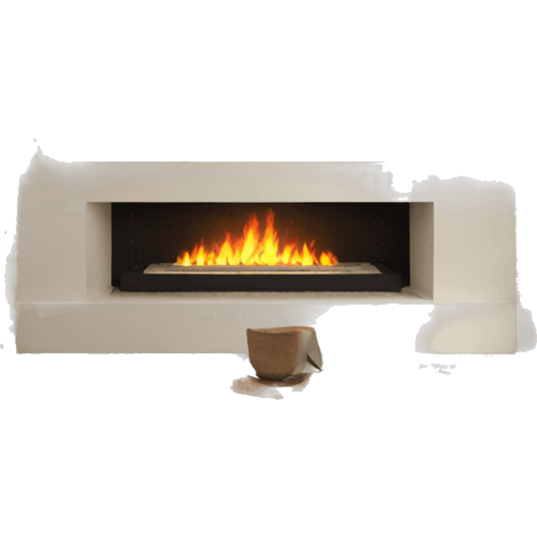 Modern fireplace emoji