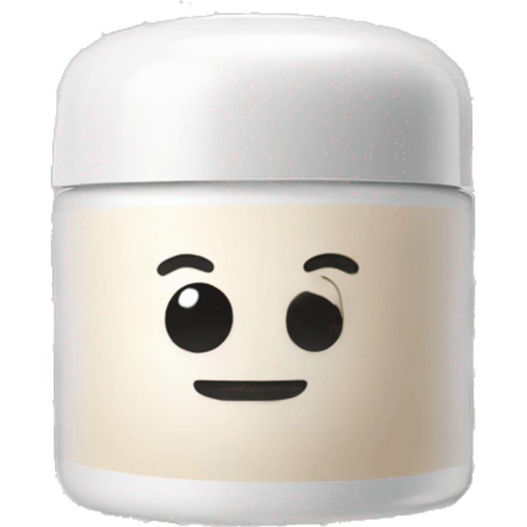 hydrating cream pot emoji