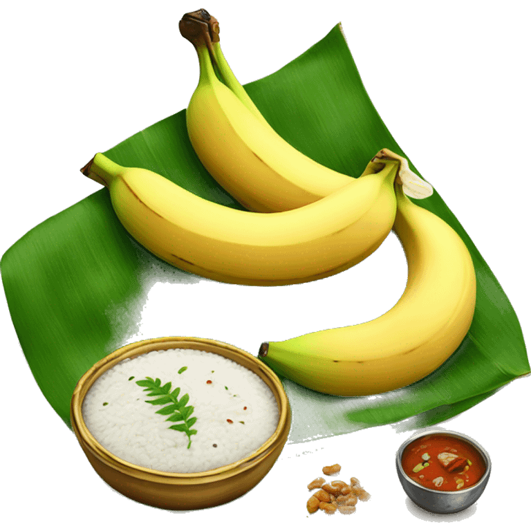 indian thali ona banana lea emoji