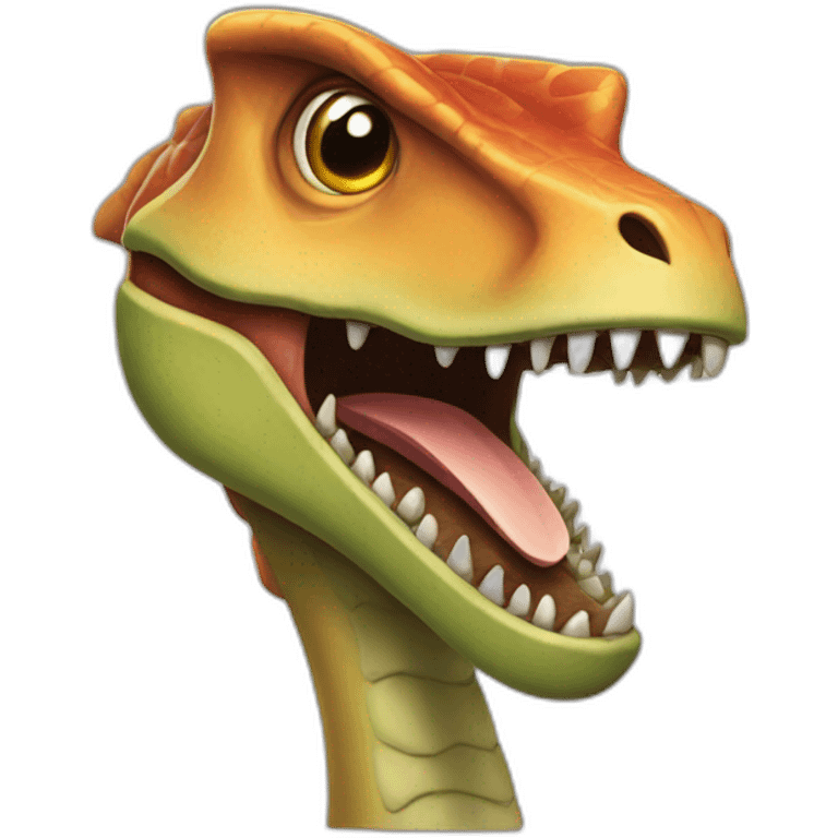 Dinos taciturne emoji