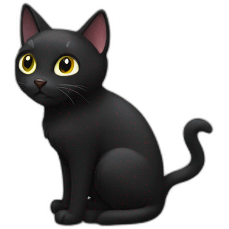 black cat emoji