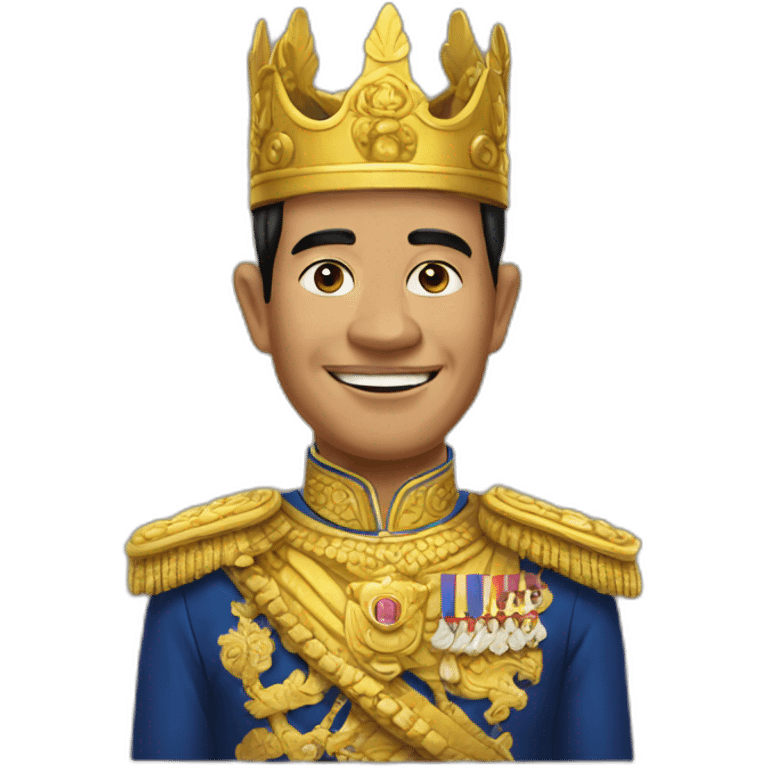 King of cambodia emoji