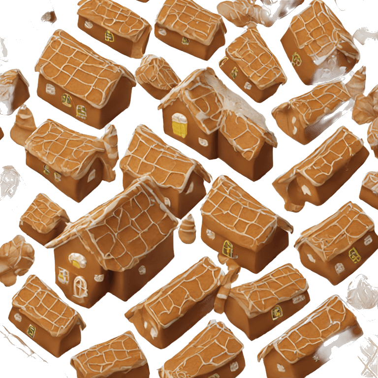 Ginger bread house emoji