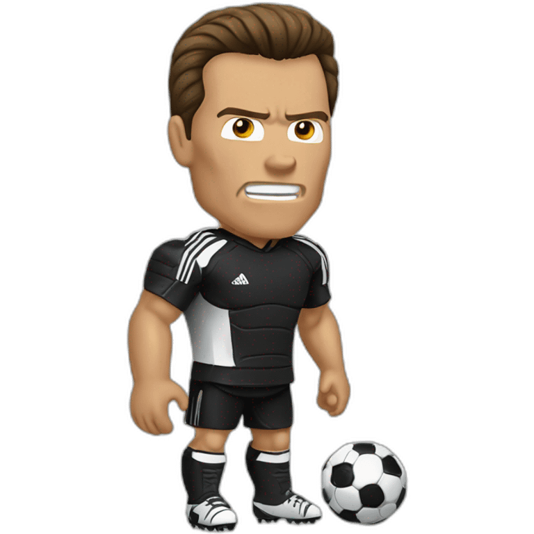 Terminator arnold penarol soccer emoji