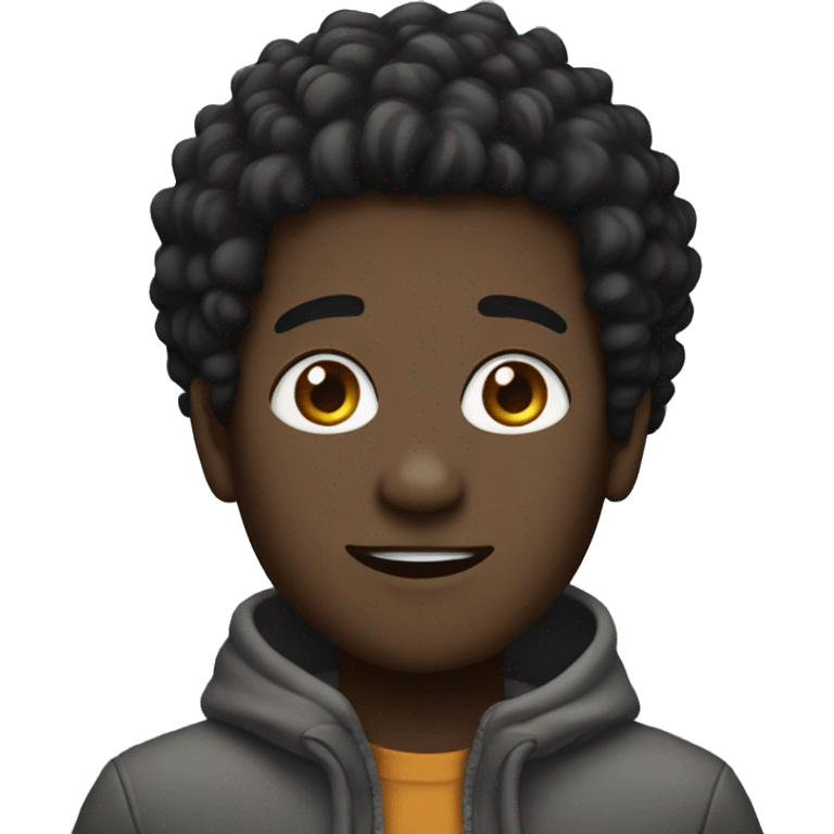 Black person named tobi emoji