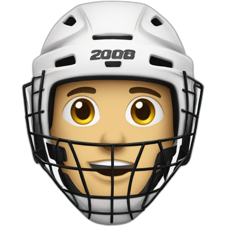 Hockey goalie emoji