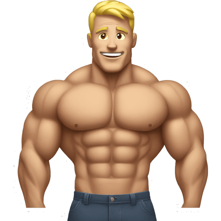 battery bodybuilder emoji