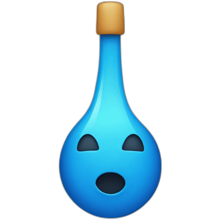 Blue exclamation icon emoji