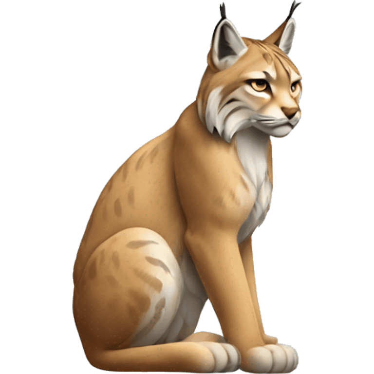 pensive lynx emoji