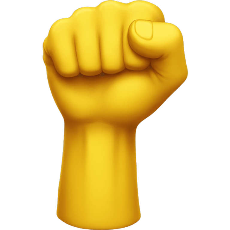 strong yellow arm emoji