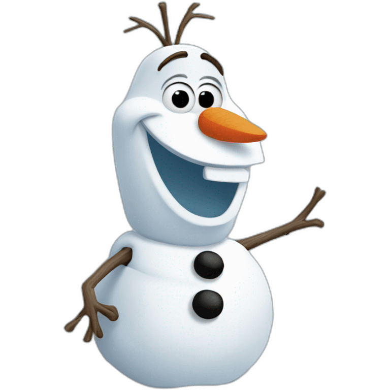 frozen olaf emoji