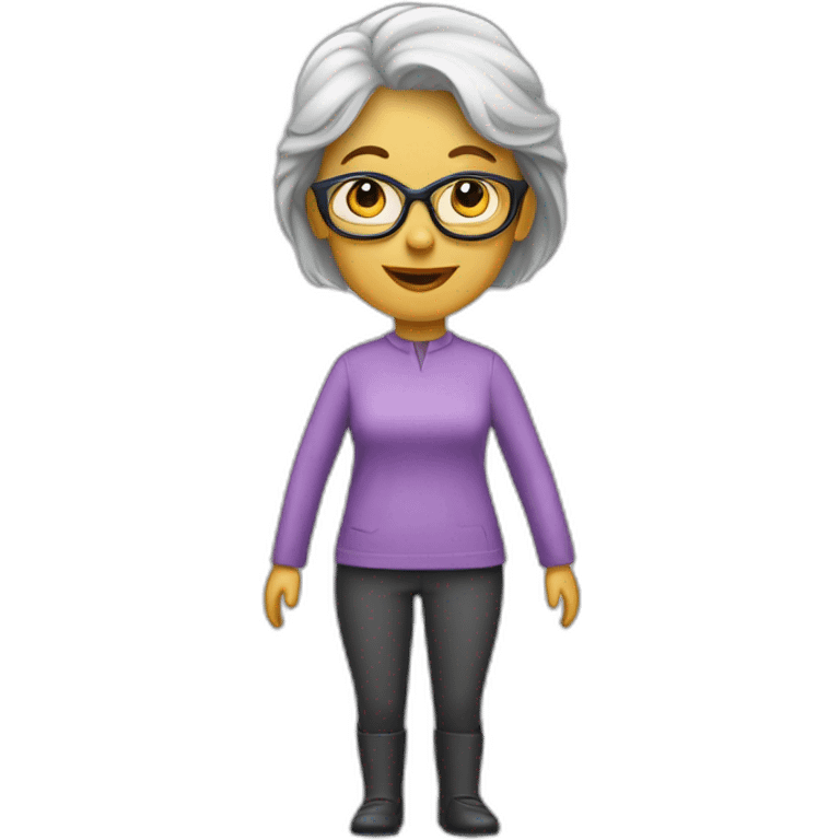 A 50-year-old female occasional electric car user who uses her vehicle mainly for short trips around town. emoji