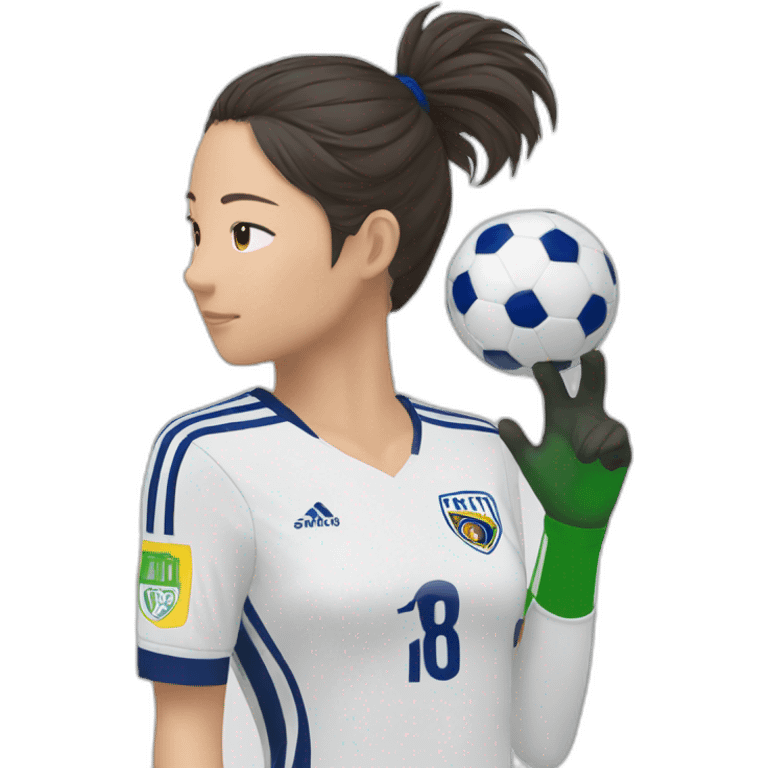 Ayame Kato（Soccer Player） emoji