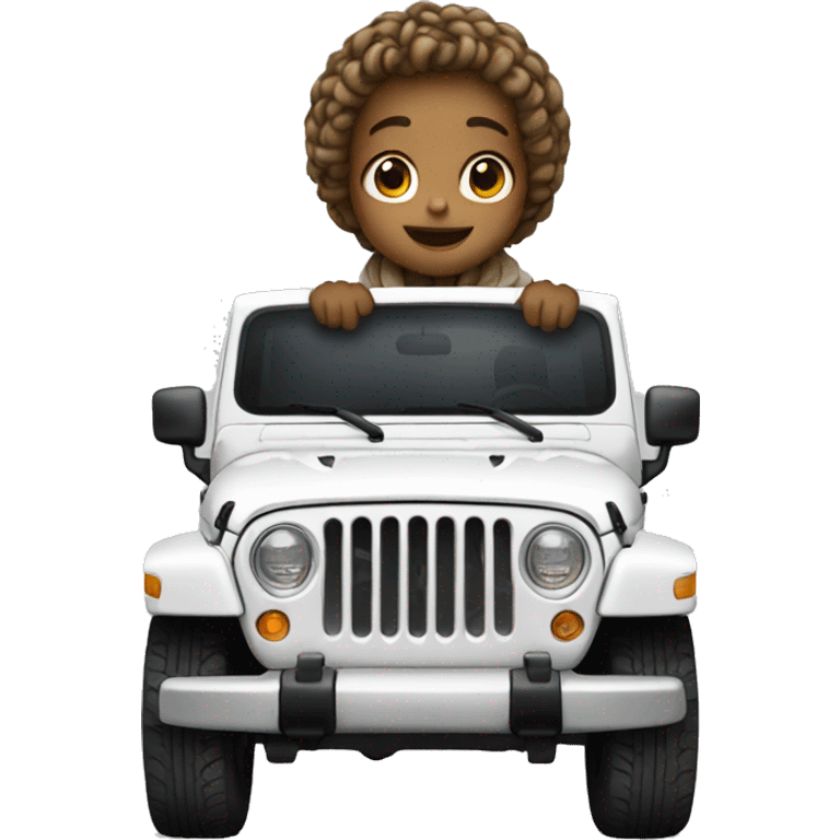 cutie bows and white jeep emoji