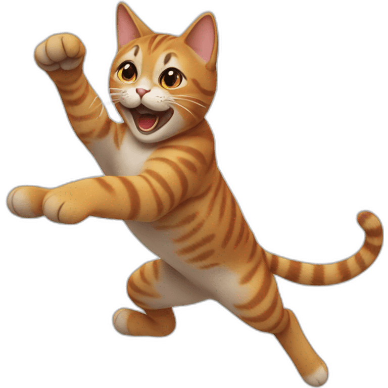 jumping cat emoji