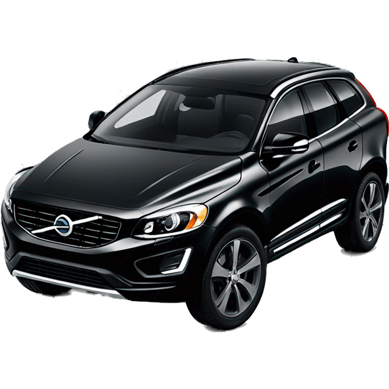 Black Volvo xc60 emoji