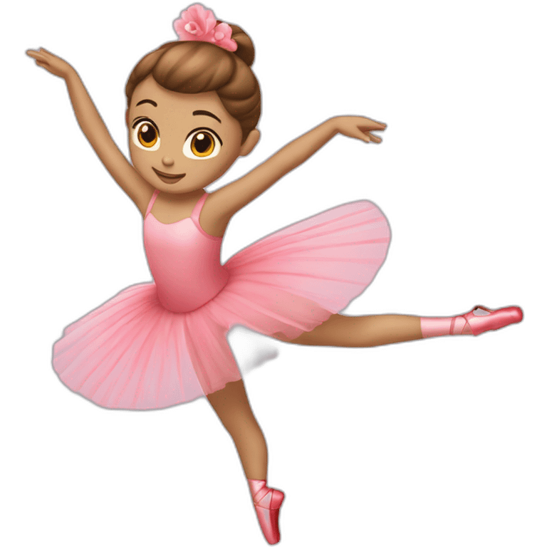 Balerina merah emoji