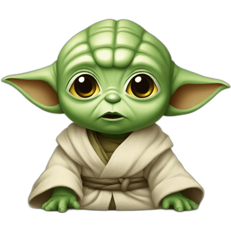 Yoda baby emoji