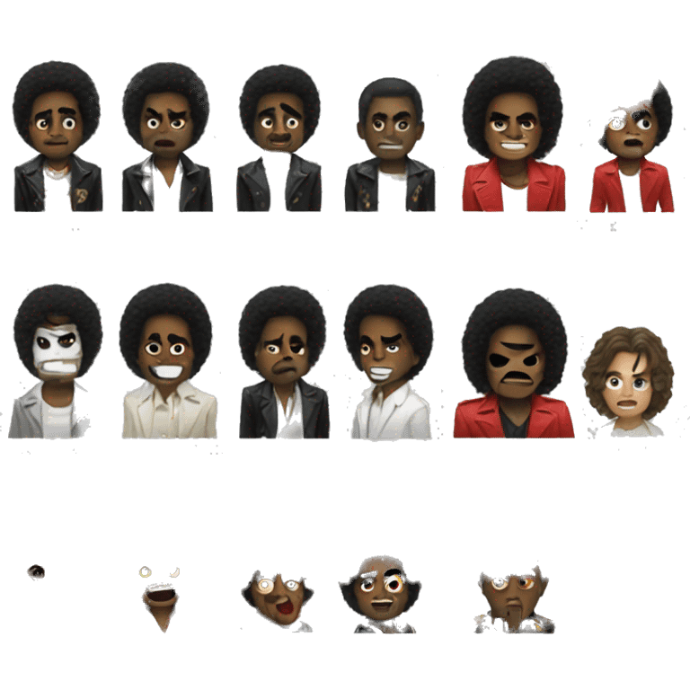 Michael Jackson thriller  emoji