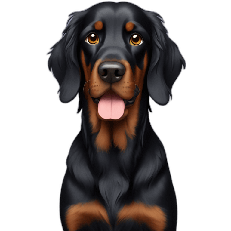 Gordon-setter emoji