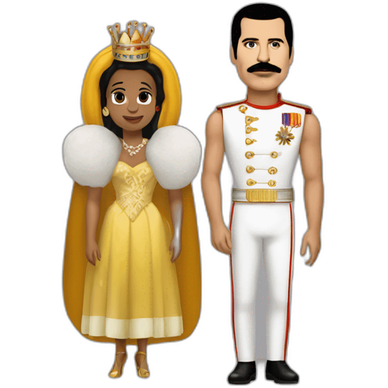 Queen and Freddie Mercury emoji