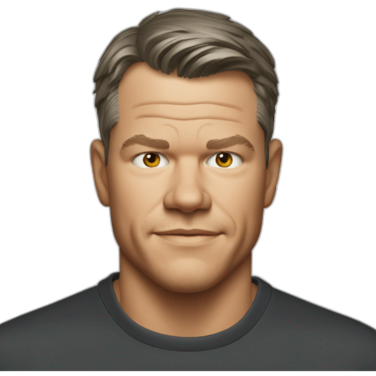 matt damon emoji