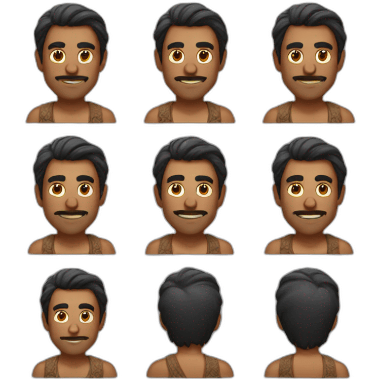 indian guy emoji