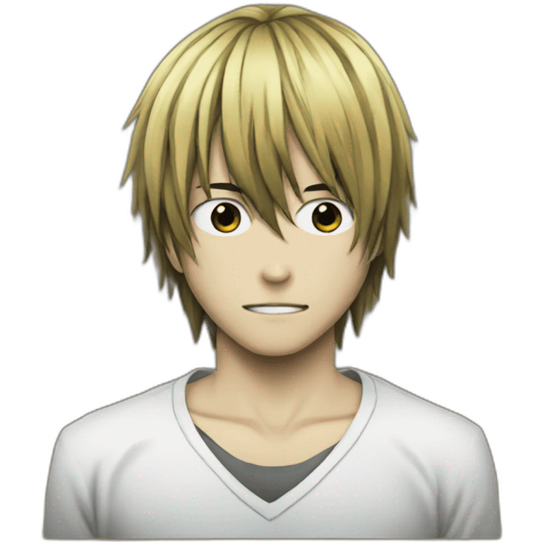 L from death note emoji