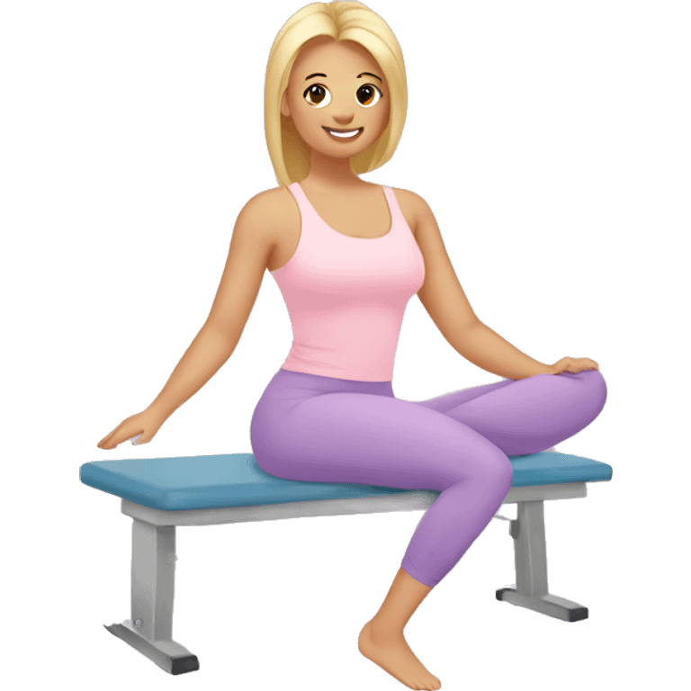 Pilates pastel  emoji