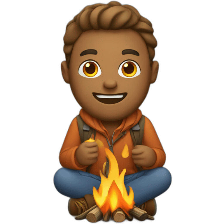 campfire man emoji