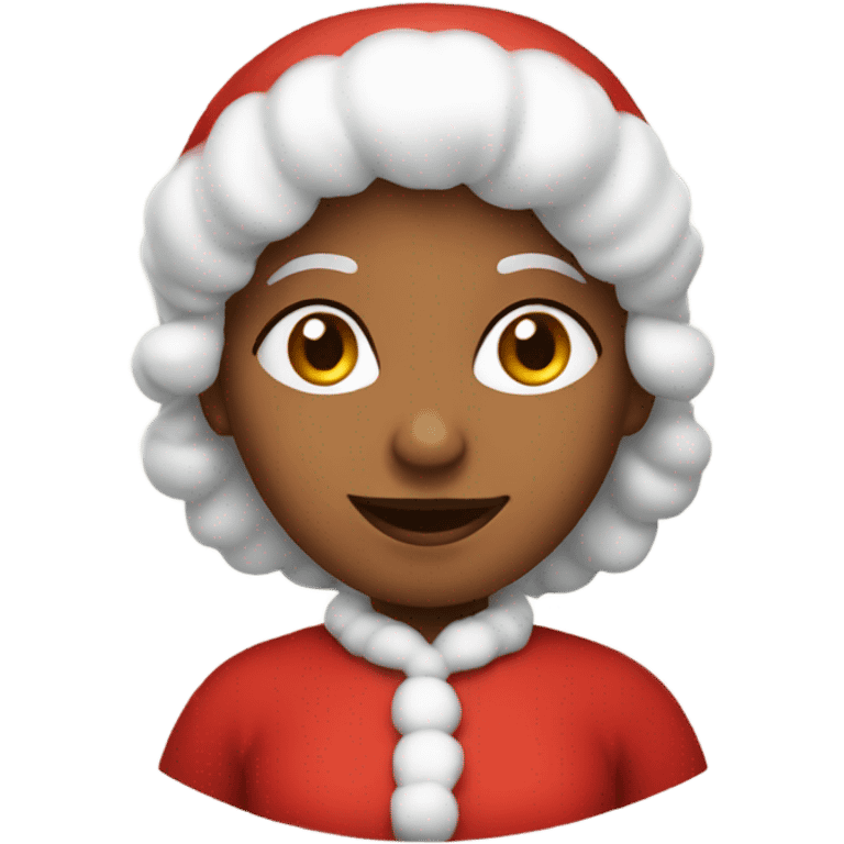 Mrs claus  emoji