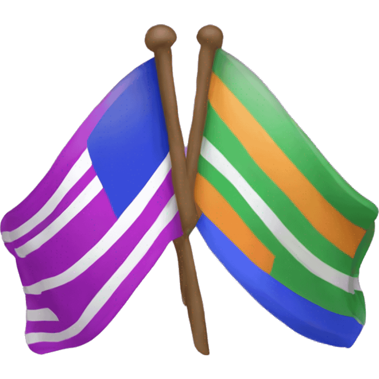 Bi flag  emoji