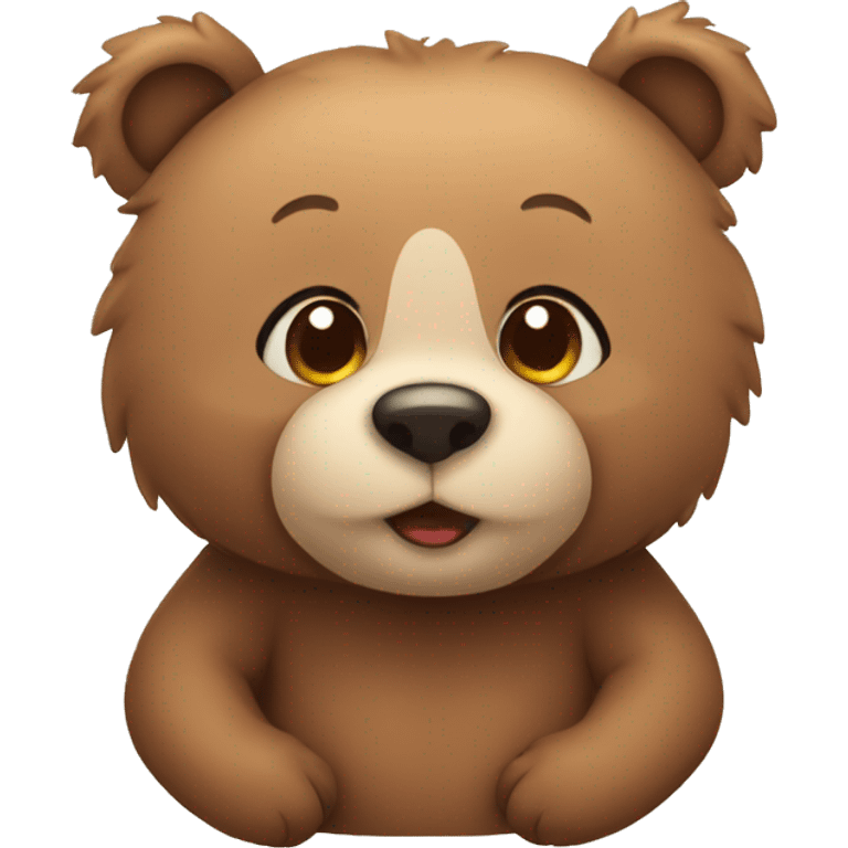 cute bear emoji