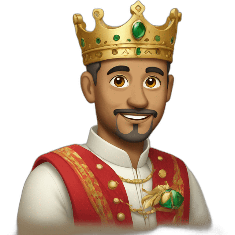 King of morocco emoji