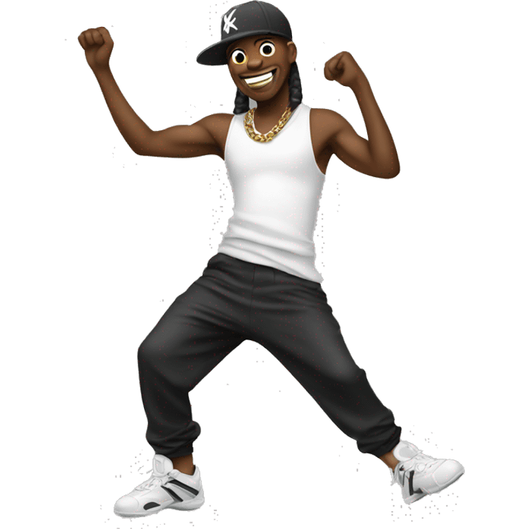 Hip hop dancer emoji