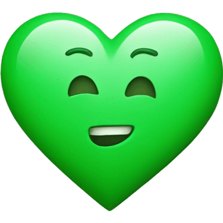 green heart emoji