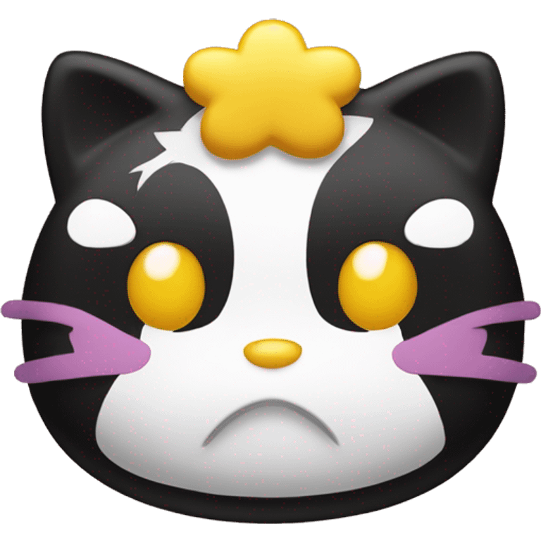 Badtz-Maru, a Hello Kitty & Friends character from Sanrio emoji