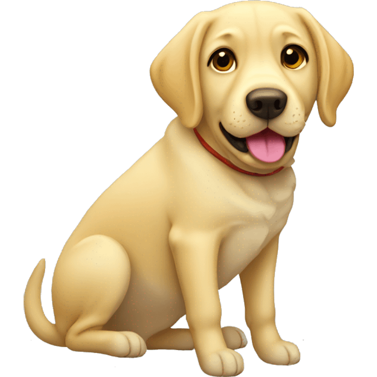 Yellow Labrador Retriever  emoji