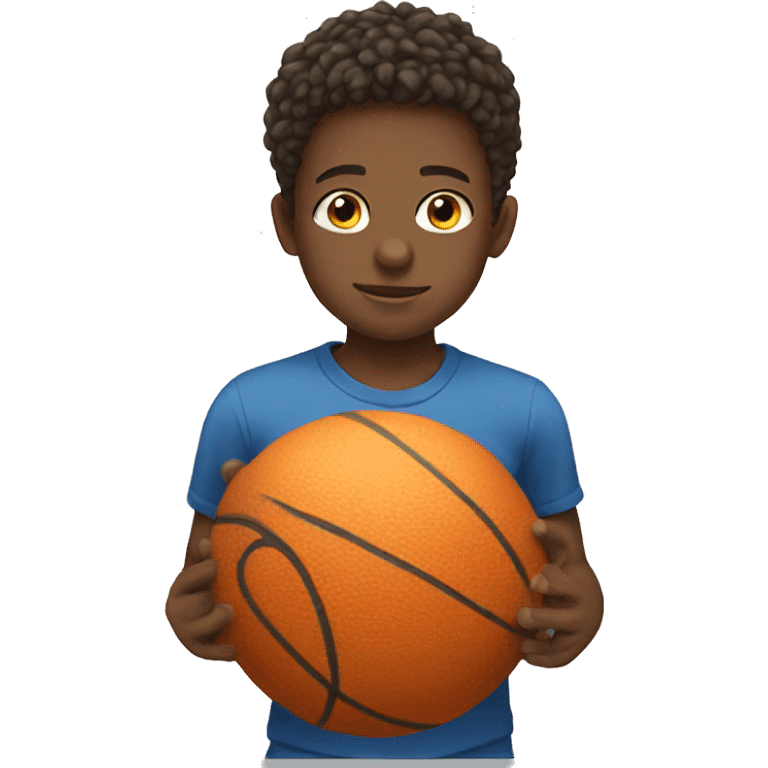 boy and ball emoji