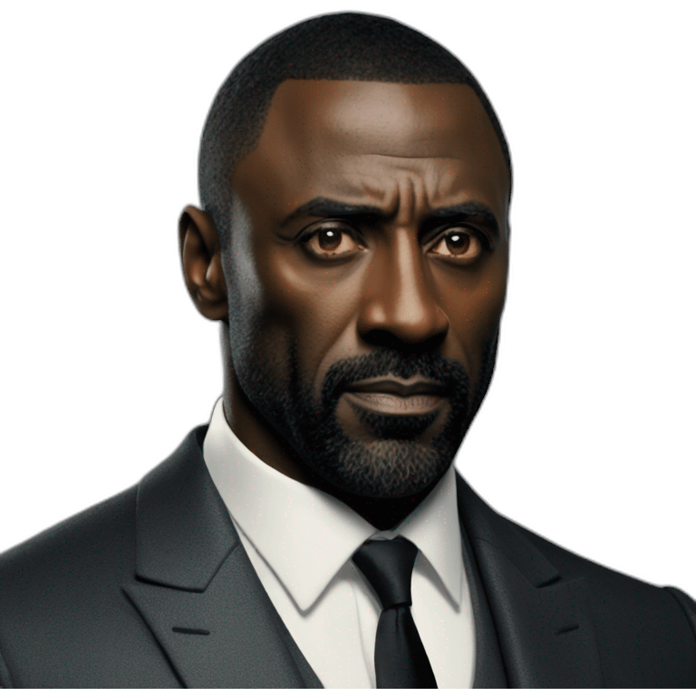 Idris Elba james bond emoji