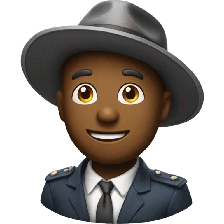 Chat avec un chapeau  emoji