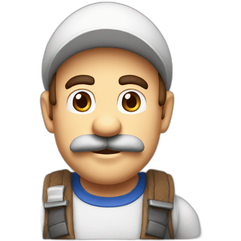 Mario avec mouton emoji