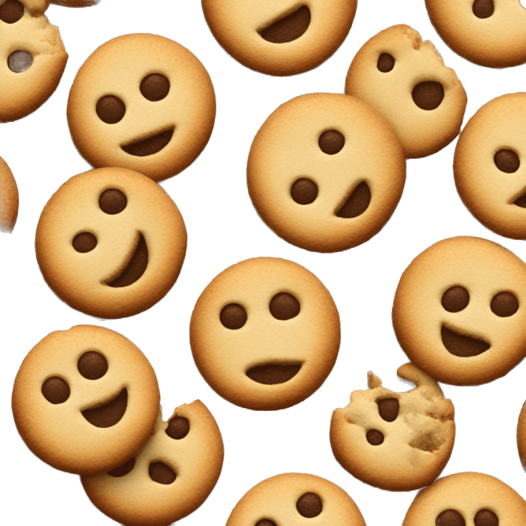 plate of cookies emoji